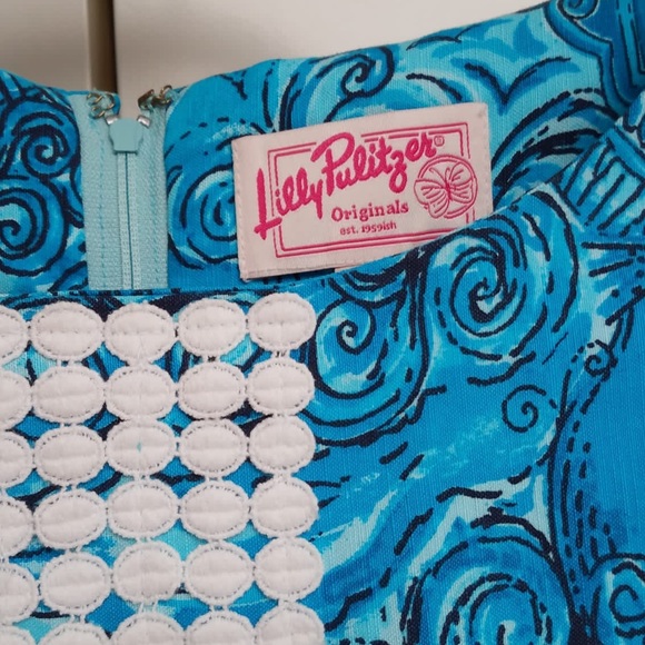 Lilly Pulitzer Dark & Stormy Worth Shift - Picture 3 of 3